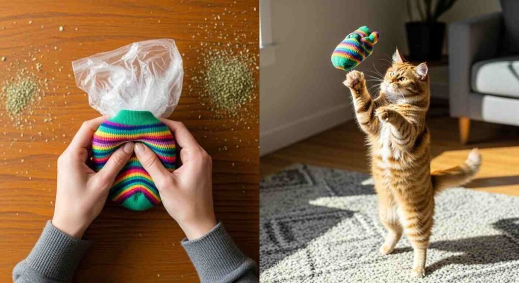 diy-sock-toy-for-cats